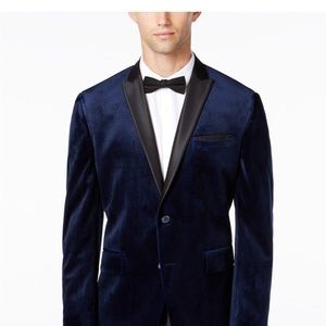 Men’s Velvet Blazer